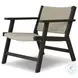 Delano Ivory Rope Outdoor Metal Chair