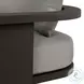 Tahana Casa Grey 96" Performance Fabric Upholstered Outdoor Metal Sofa