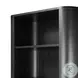 Pilar Charcoal Oak Veneer Bookcase