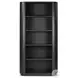 Pilar Charcoal Oak Veneer Bookcase