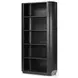 Pilar Charcoal Oak Veneer Bookcase