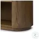 Pilar Almond Oak Veneer Bookcase