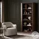 Pilar Almond Oak Veneer Bookcase