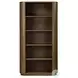 Pilar Almond Oak Veneer Bookcase