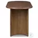Paden Seasoned Brown Acacia 65" Desk