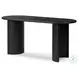 Paden Aged Black Acacia 65" Desk