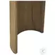 Paden Worn Oak 65" Oval Desk