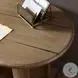 Paden Worn Oak 65" Oval Desk