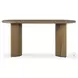 Paden Worn Oak 65" Oval Desk