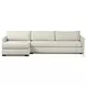 Wickham Alameda Snow Performance Fabric Sectional