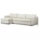 Wickham Alameda Snow Performance Fabric Sectional