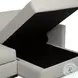 Wickham Alameda Snow Performance Fabric 2 Piece RAF Storage Sectional