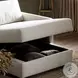 Wickham Alameda Snow Performance Fabric 2 Piece RAF Storage Sectional