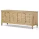 Alessio Aged Natural Oak Veneer 66" Media Console