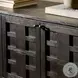Alessio Smoked Black 66" Media Console