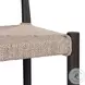 Lomas Textured Dune Outdoor Metal Bar Stool