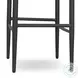 Lomas Textured Dune Outdoor Metal Bar Stool