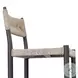 Lomas Textured Dune Outdoor Metal Counter Height Stool