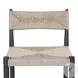 Lomas Textured Dune Outdoor Metal Counter Height Stool