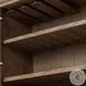 Glenview Weathered Oak 2 Glass Door Bar Cabinet