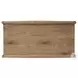 Glenview Weathered Oak 2 Glass Door Bar Cabinet