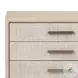 Rosenell Natural Oak Veneer Closed 3 Drawer Nightstand