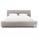 Langham Napa Sandstone King Upholstered Platform Bed