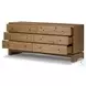 Matthes Sierra Rustic Natural 6 Drawer Dresser