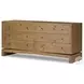 Matthes Sierra Rustic Natural 6 Drawer Dresser