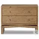 Matthes Sierra Rustic Natural 2 Drawer Nightstand