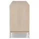 Rosenell Natural Paper Cord 6 Drawer Dresser