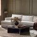 Rosenell Black Oak Veneer Square Coffee Table