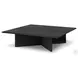 Rosenell Black Oak Veneer Square Coffee Table