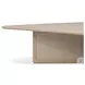 Rosenell Natural Oak Veneer Square Coffee Table