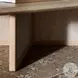 Rosenell Natural Oak Veneer Square Coffee Table