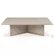 Rosenell Natural Oak Veneer Square Occassional Table Set