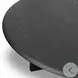 Rosenell Black Oak Veneer Round Coffee Table