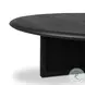 Rosenell Black Oak Veneer Round Coffee Table