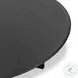 Rosenell Black Oak Veneer Round Coffee Table