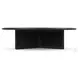 Rosenell Black Oak Veneer Round Occassional Table Set