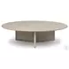 Rosenell Natural Oak Veneer Round Coffee Table