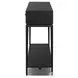 Rosenell Black Oak Veneer 60" Console Table