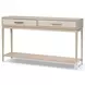 Rosenell Natural Oak Veneer Square Occassional Table Set