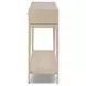 Rosenell Natural Oak Veneer 60" Console Table