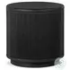 Rosenell Black Oak Veneer Round End Table