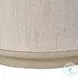 Rosenell Natural Oak Veneer Round End Table