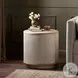 Rosenell Natural Oak Veneer Round End Table