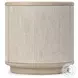 Rosenell Natural Oak Veneer Round End Table