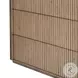 Leo Rustic Grey 8 Drawer Dresser