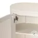 Amelia Ivory Painted Linen 4 Door Sideboard